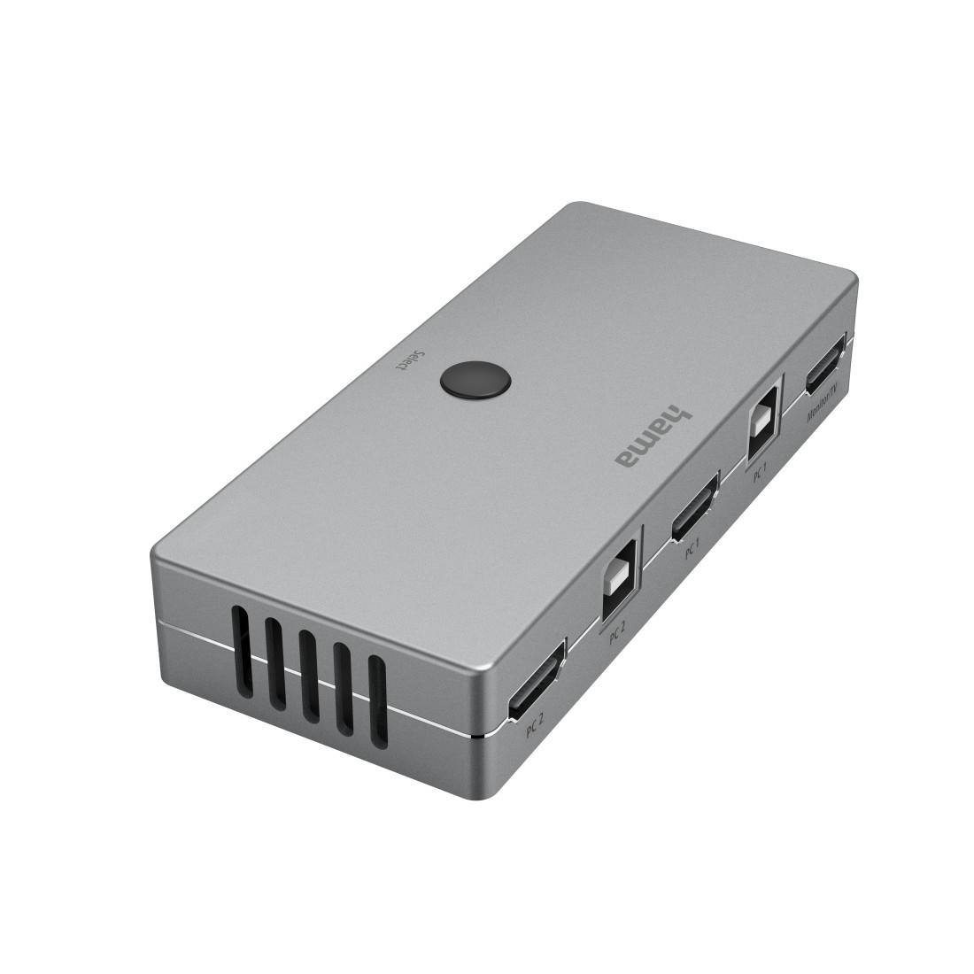 Hama 2+2 Port KVM-Umschalter HDMI USB 4096 x 2160 Pixel