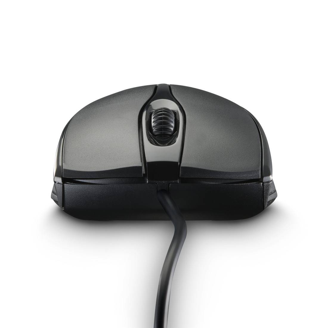 hama 00182602 Optische 3-Tasten-Maus "MC-200", kabelgebunden, Schwarz