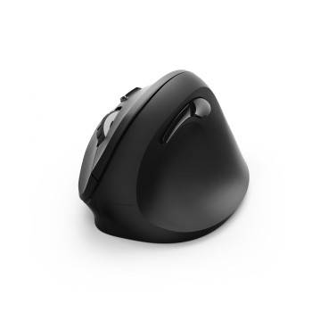 hama 00182699 Vertikale, ergonomische Funkmaus "EMW-500", 6 Tasten, Schwarz