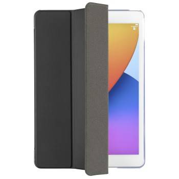 hama 00216401 Tablet-Case "Fold Clear" für Apple iPad 10.2" (2019/2020/2021), Schwarz