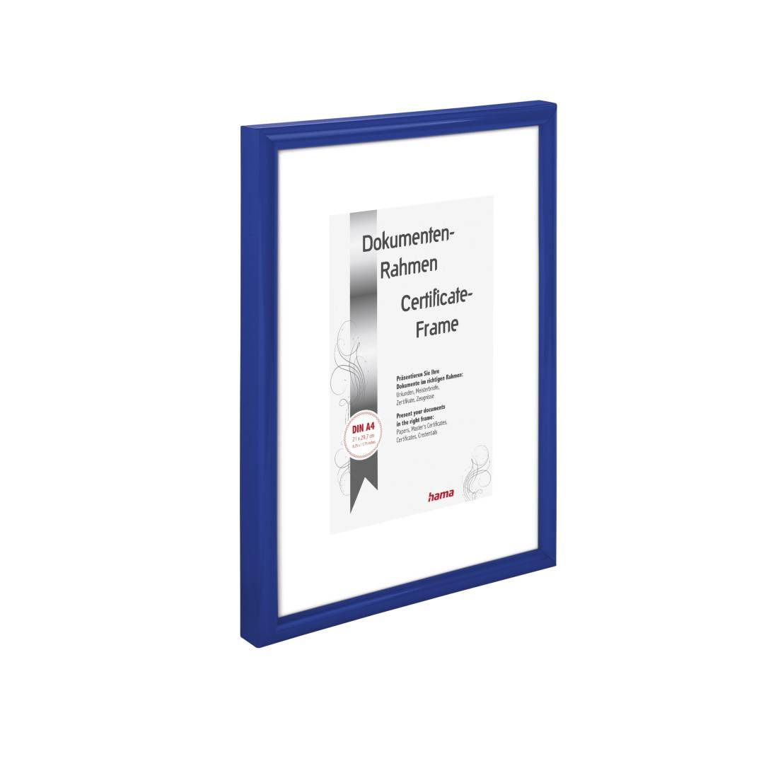 Hama 00061656 Bilder Wechselrahmen Papierformat: DIN A4 (B x H x T) 220 x 305 x 15mm Blau