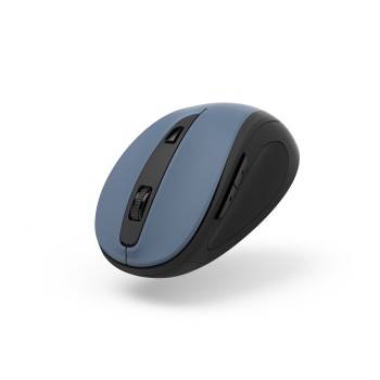 Hama MW-400 V2 - Maus - ergonomisch - Für Rechtshänder - optisch - 6 Tasten - kabellos - 2.4 GHz, RF - kabelloser Empfänger (USB)