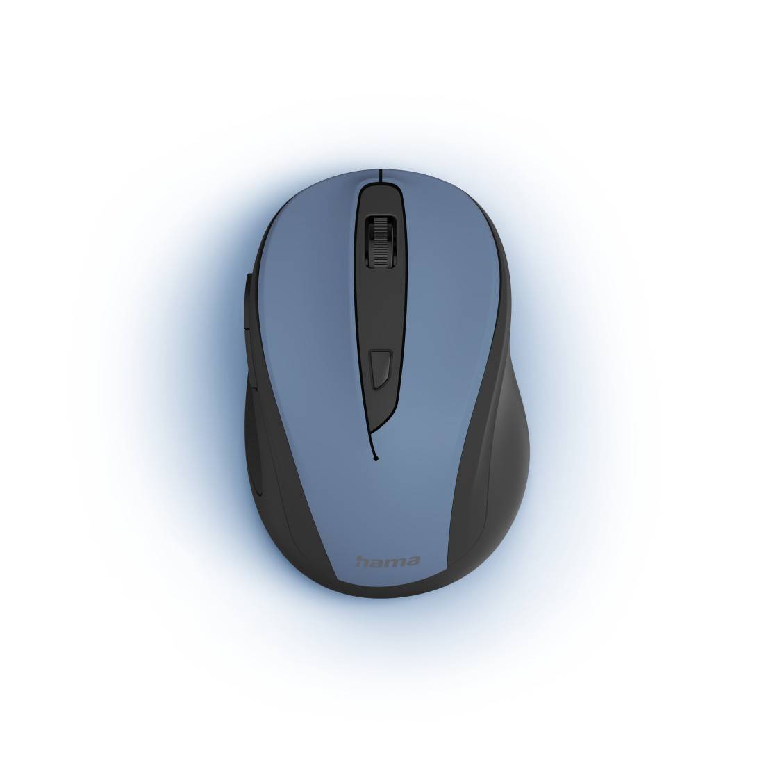 Hama MW-400 V2 - Maus - ergonomisch - Für Rechtshänder - optisch - 6 Tasten - kabellos - 2.4 GHz, RF - kabelloser Empfänger (USB)
