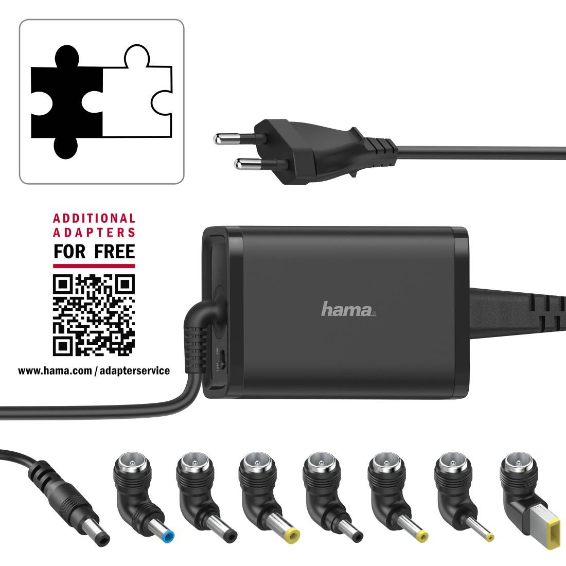 Hama 200002 Notebook-Netzteil 65 W 4.25 A