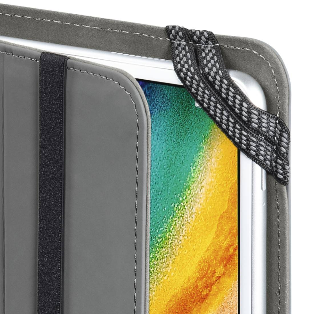 hama 00216448 Tablet-Case "Fold Uni" für Tablets 24 – 28 cm (9,5 – 11"), Grau