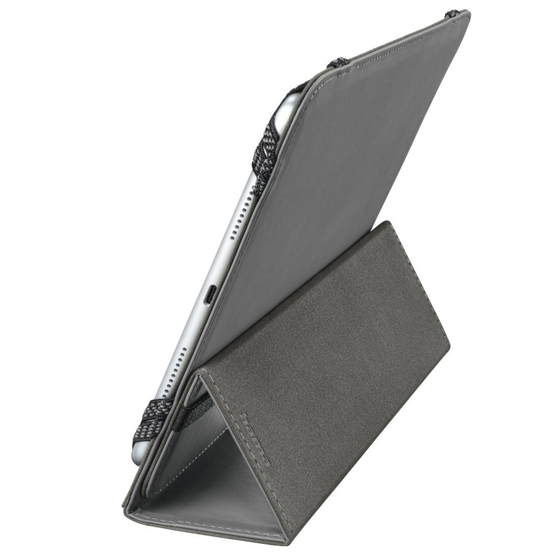 hama 00216448 Tablet-Case "Fold Uni" für Tablets 24 – 28 cm (9,5 – 11"), Grau