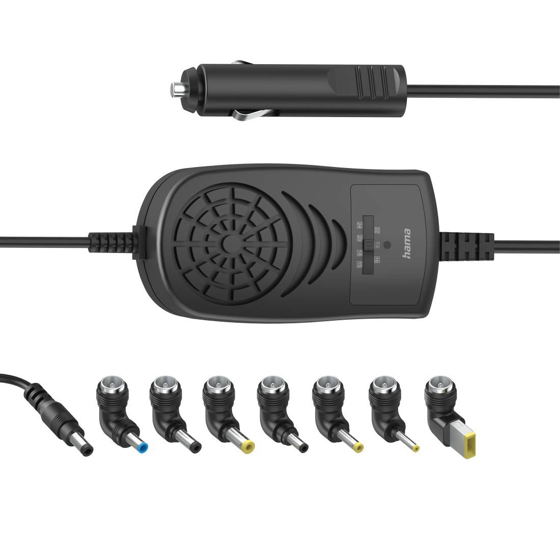Hama 200009 Notebook-Netzteil 120 W 15 V/DC, 16 V/DC, 18 V/DC, 19 V/DC, 20 V/DC, 22 V/DC, 24 V/DC 6 A