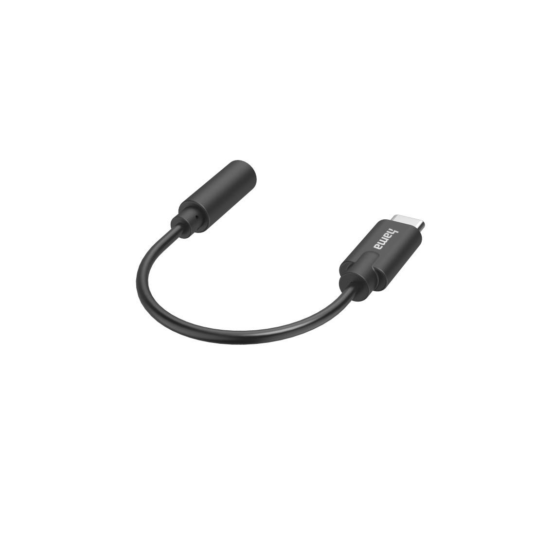 Hama USB 2.0 Adapter [1x USB-C® Stecker - 1x Klinkenbuchse 3.5 mm]