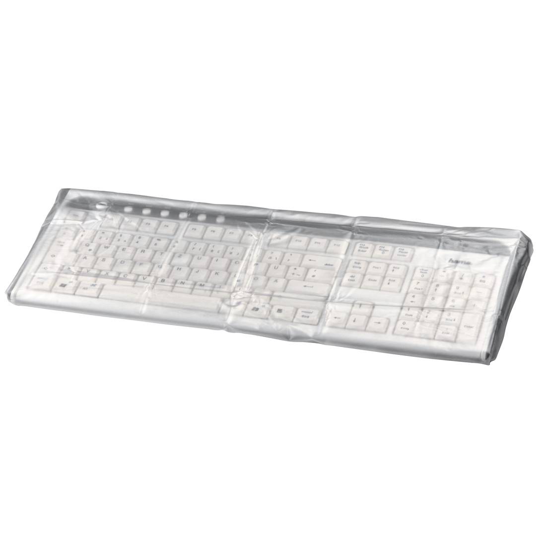 hama 00113818 Tastatur-Staubschutzhaube, Transparent