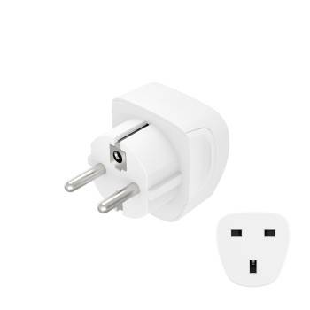 hama 00223459 Reiseadapter Typ G, 3-polig, für Geräte aus England, Commonwealth und UK