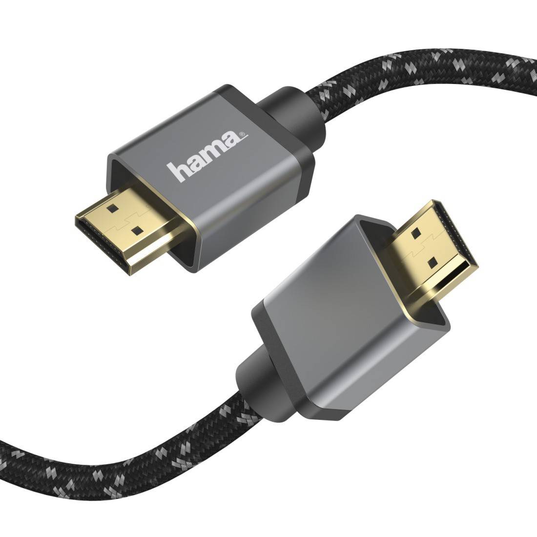hama 00200504 Ultra High Speed HDMI™-Kabel, zertifiziert, Ultra-HD 8K, Alu, 2,0 m