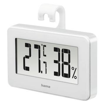 hama 00186363 Thermo-/Hygrometer "Mini", Weiß