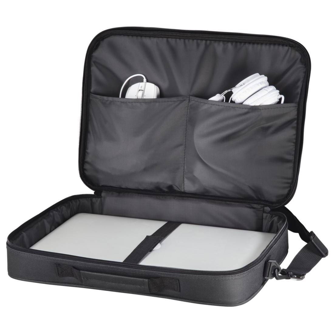hama 00216440 Laptop-Tasche "Montego", bis 40 cm (15,6"), Schwarz