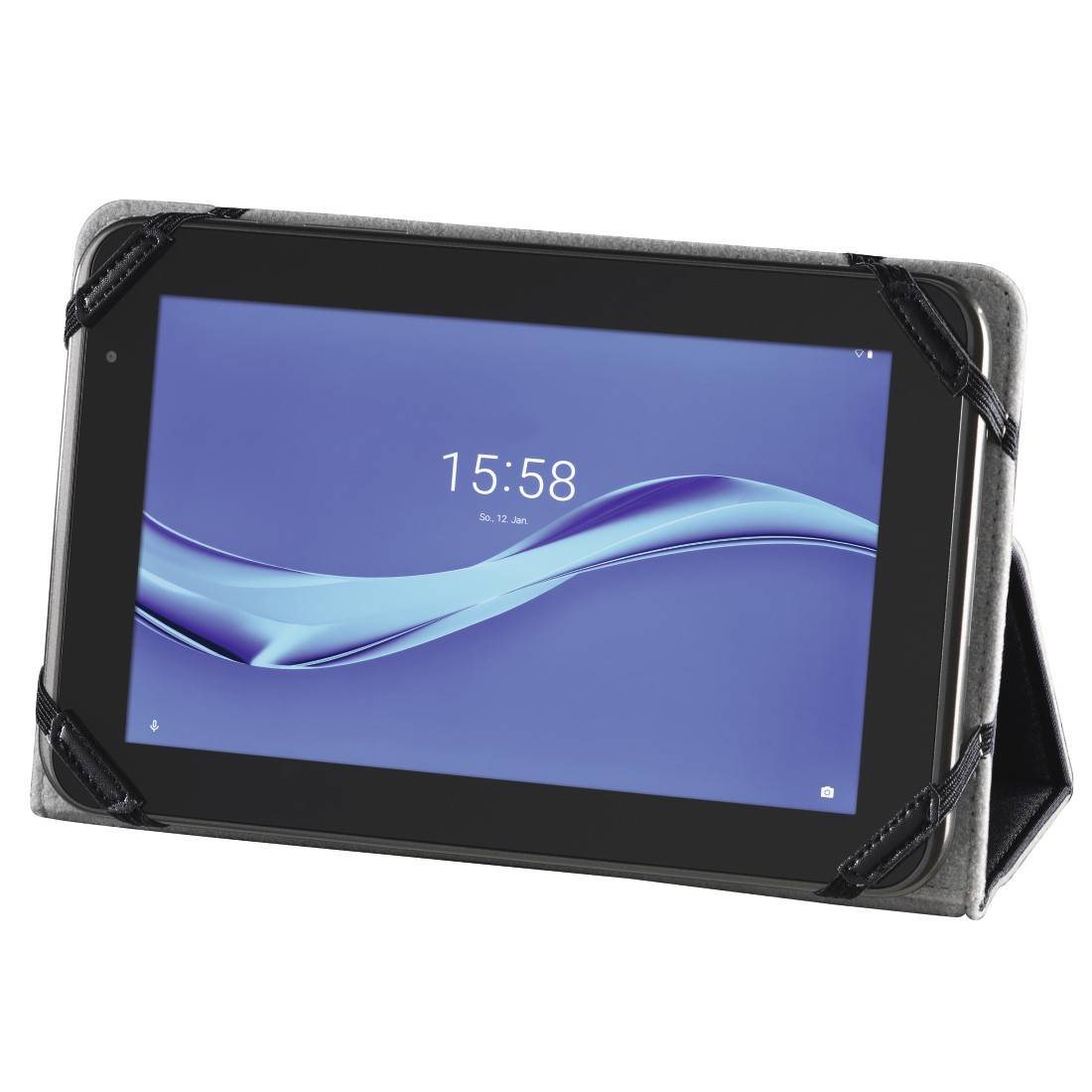Hama Strap Tablet-Cover Universal 24,4cm (9,6") - 27,9cm (11") Book Cover Schwarz