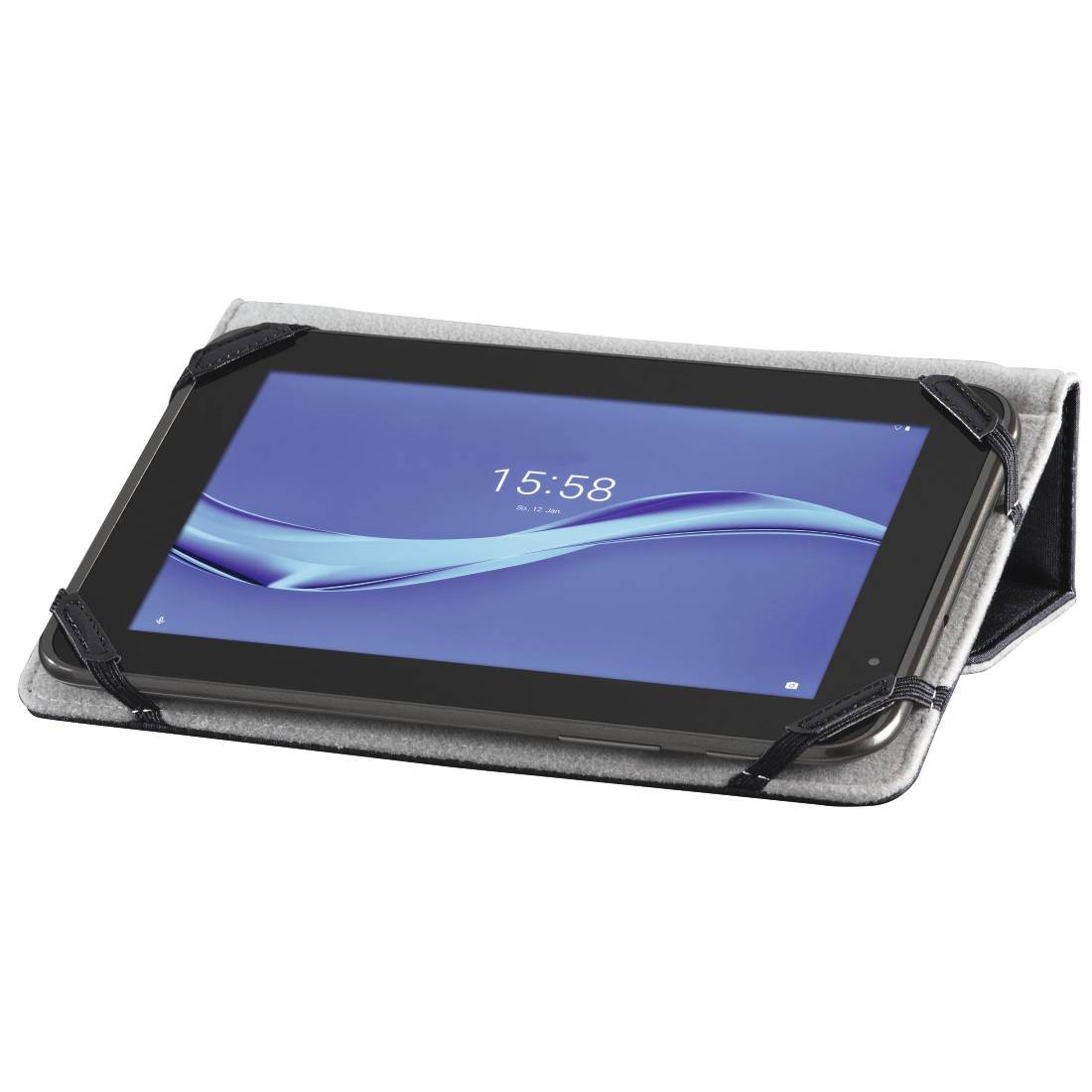 Hama Strap Tablet-Cover Universal 24,4cm (9,6") - 27,9cm (11") Book Cover Schwarz