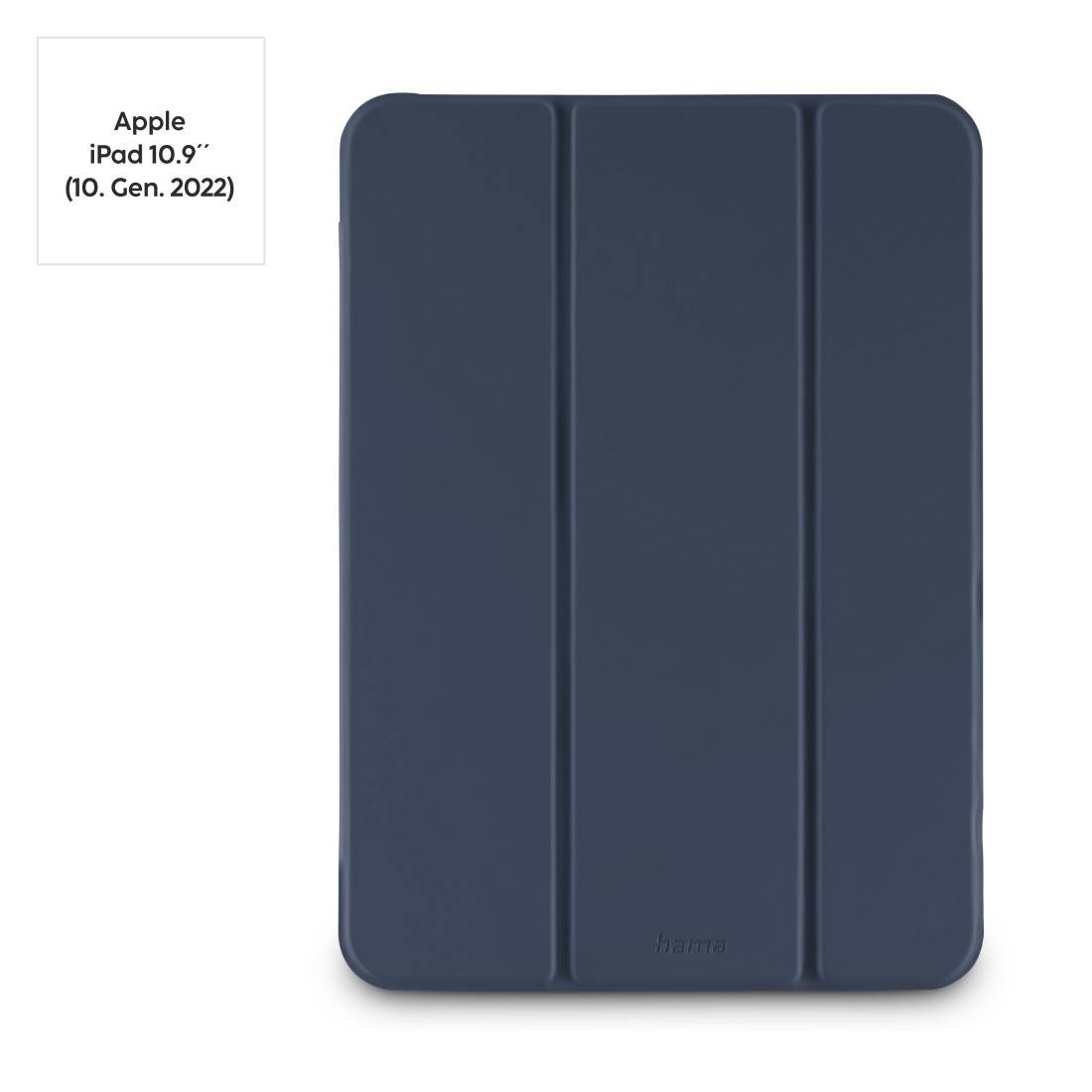 Hama Fold Clear Tablet-Cover Apple iPad 10.9" (Gen.10, 2022) 27,7cm (10,9") Book Cover Dunkelblau