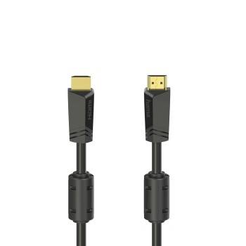 hama 00205009 High Speed HDMI™-Kabel, Stecker - Stecker, 4K, Ethernet, vergoldet, 10,0 m
