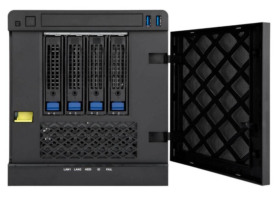 IN WIN Development Gehäuse Mini Server Tower 4-Bay IW-MS04 1BPFAABT000690 - Tower - Mini-ITX