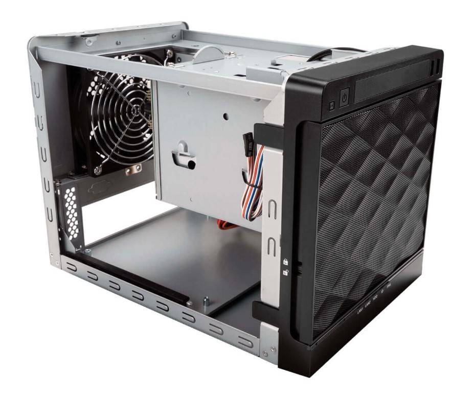 IN WIN Development Gehäuse Mini Server Tower 4-Bay IW-MS04 1BPFAABT000690 - Tower - Mini-ITX