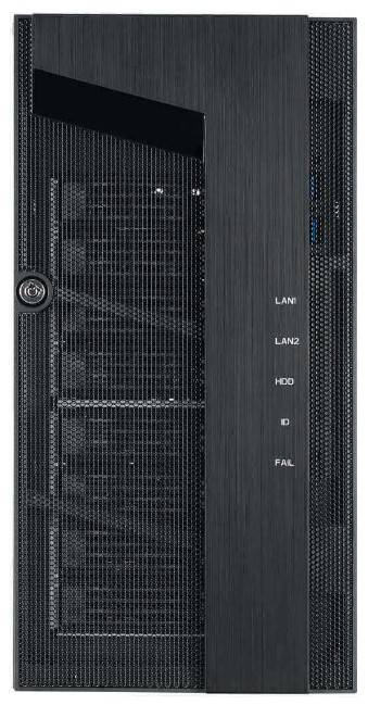 IN WIN Development Gehäuse Mini Server Tower 8-Bay IW-MS08 - Tower - Micro/Mini/Flex-ATX