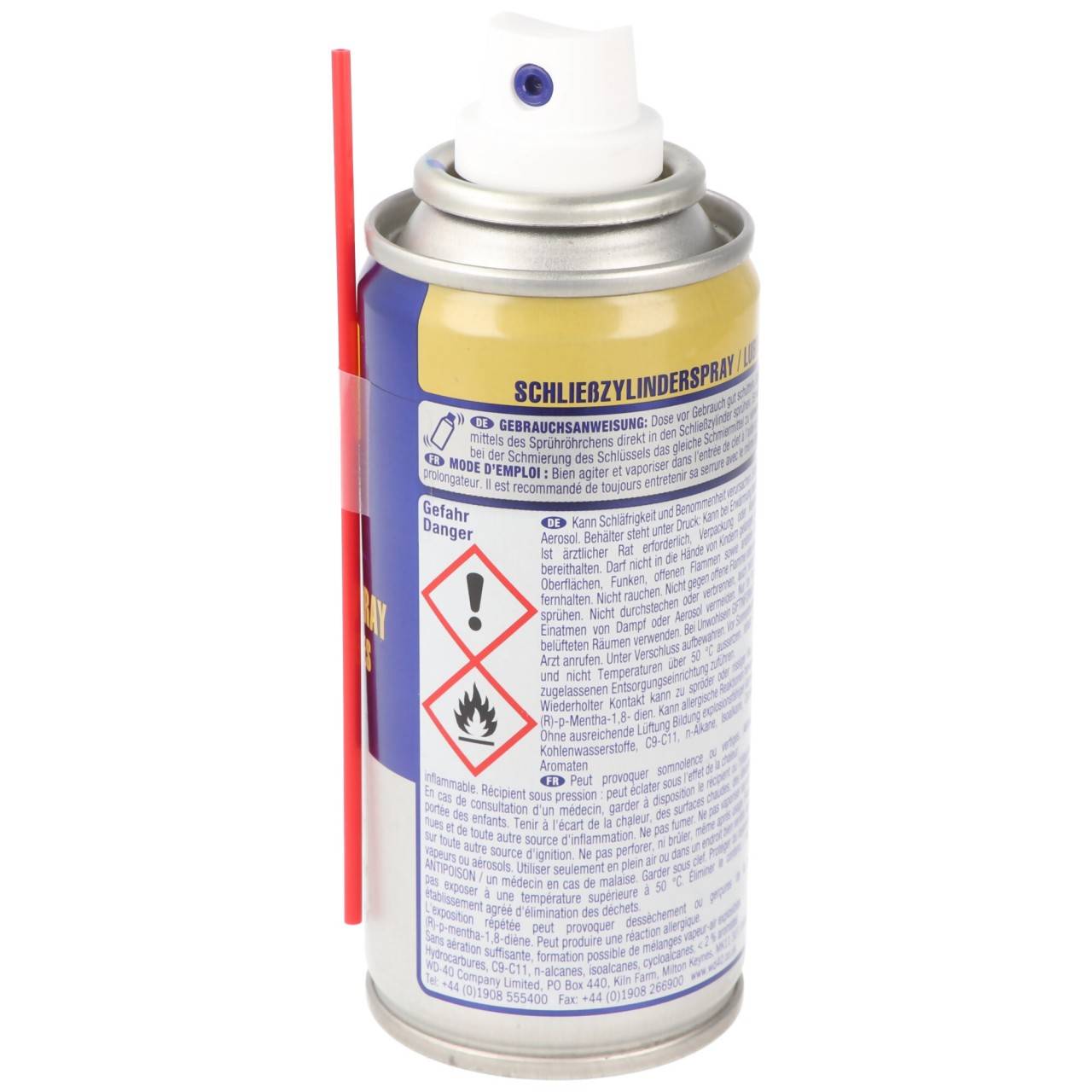 WD-40 Schließzylinderspray, schmiert und schützt