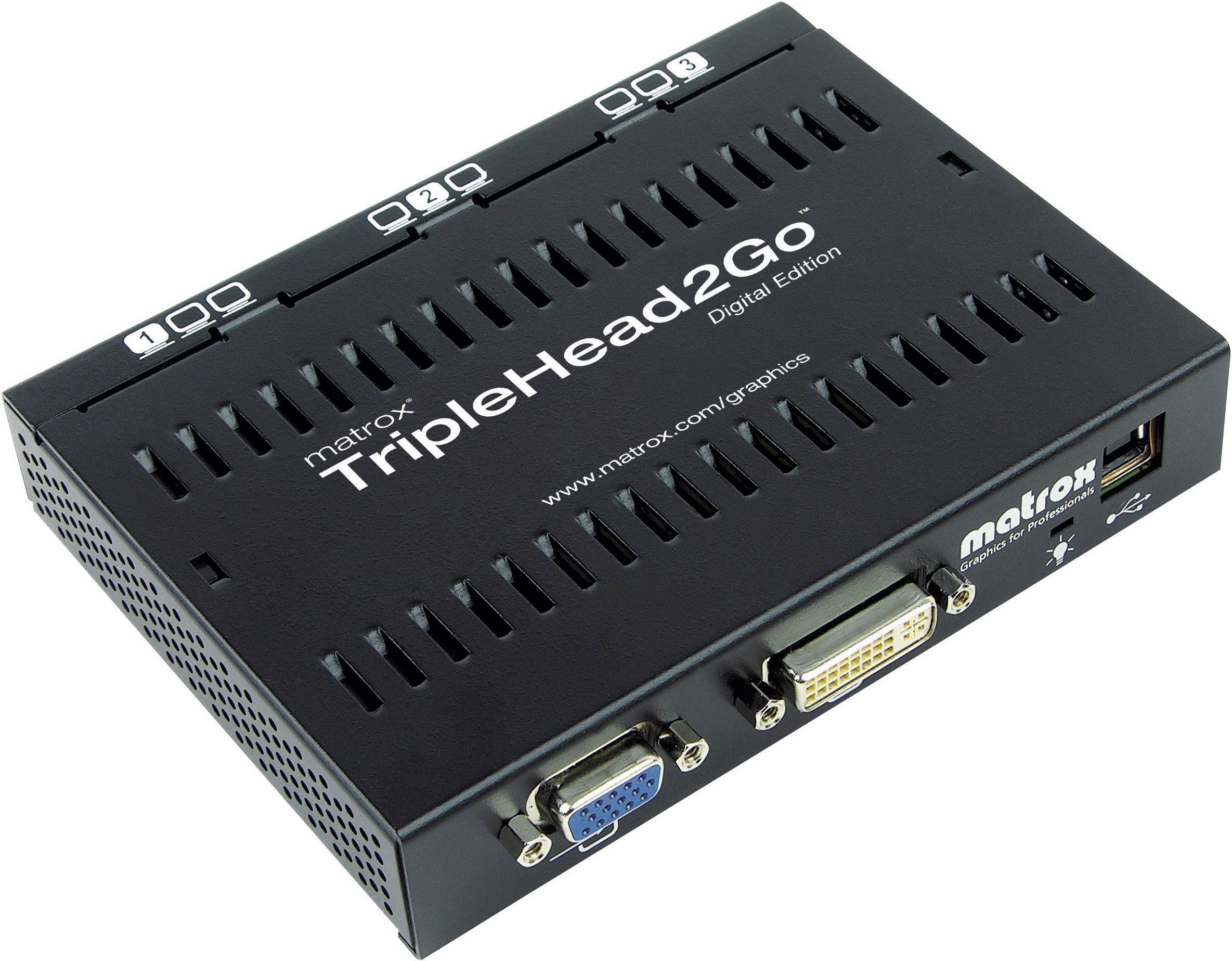 Matrox TripleHead2GO Externe Grafikkarte Anzahl unterstützter Monitore: 3