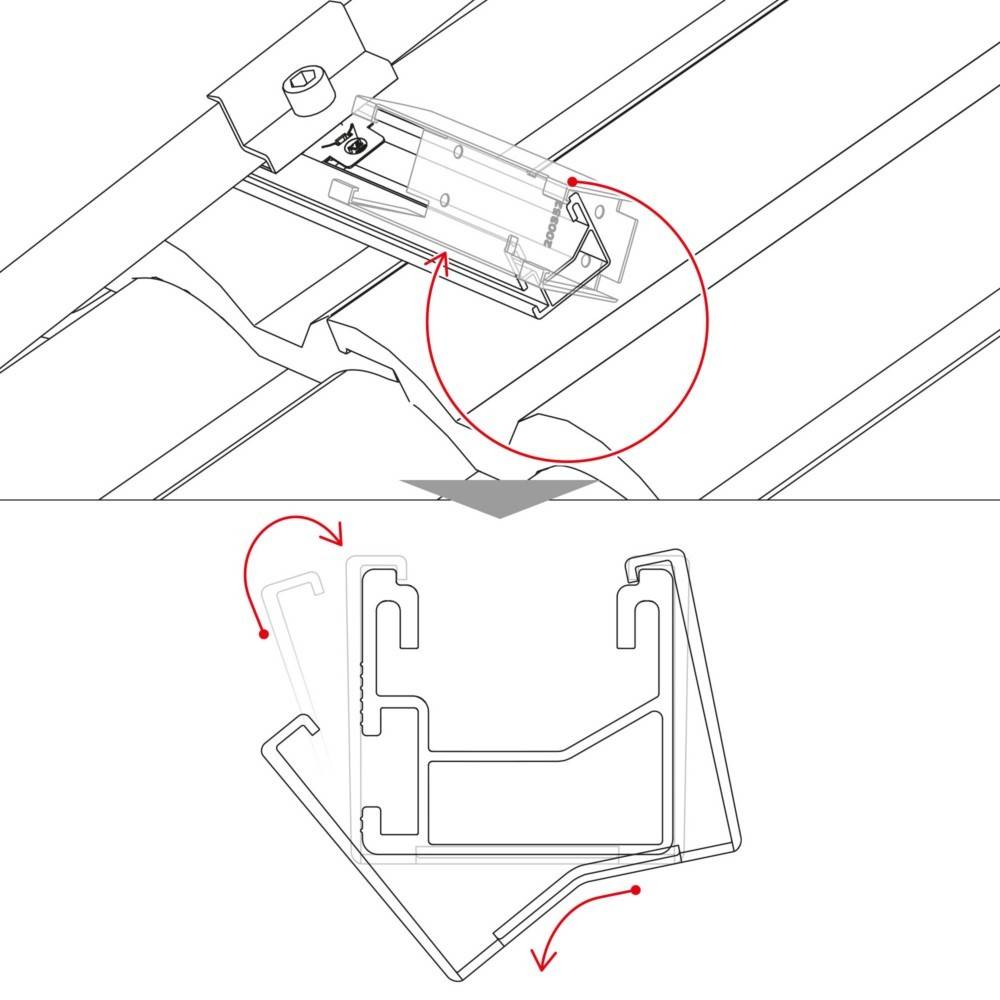 K2 SYSTEMS - BlackCover SingleRail 36 2003523