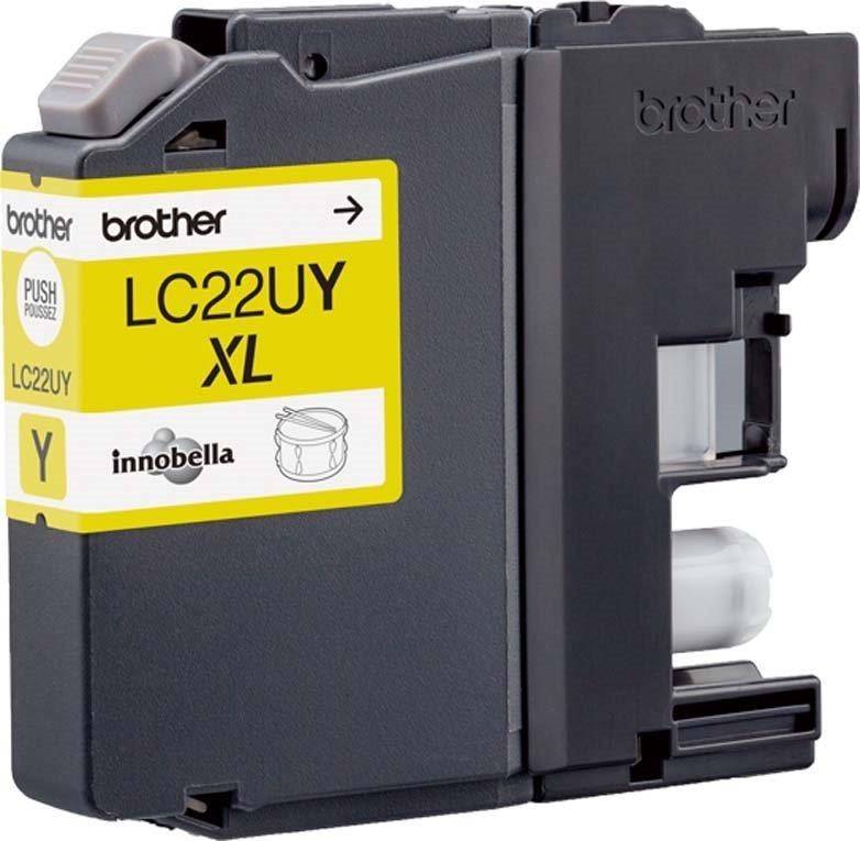 Brother Druckerpatrone LC-22U Y Original Gelb LC22UY