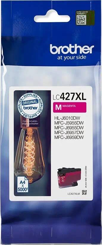 Brother LC427XLM - Mit hoher Kapazität - Magenta - original - Tintenpatrone - fü