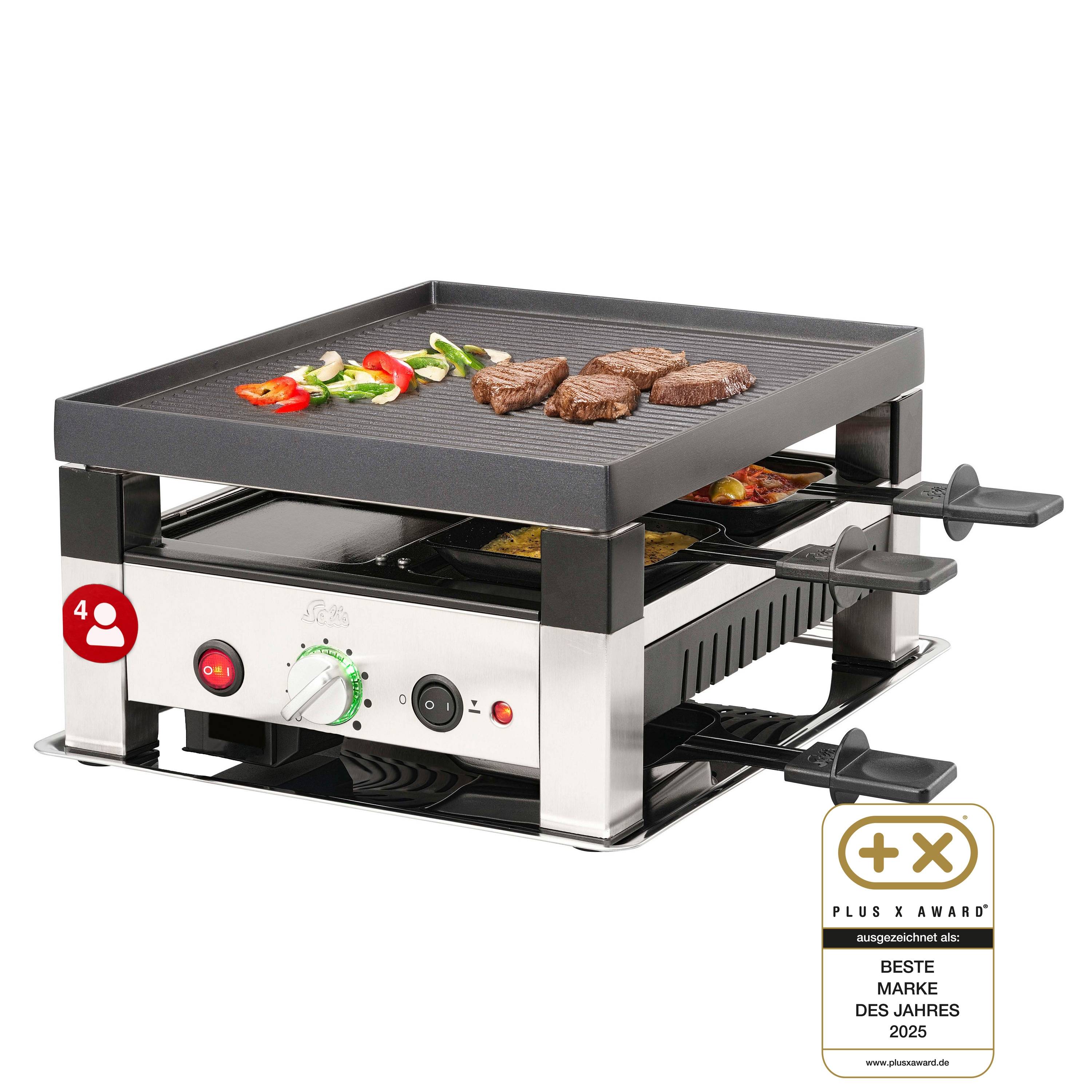 SOLIS 5in1 Tischgrill 7910 für 4 Personen