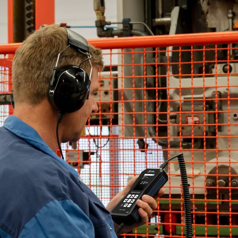 PCE Instruments PCE-VT 3850 Vibrationsmessgerät ±2%