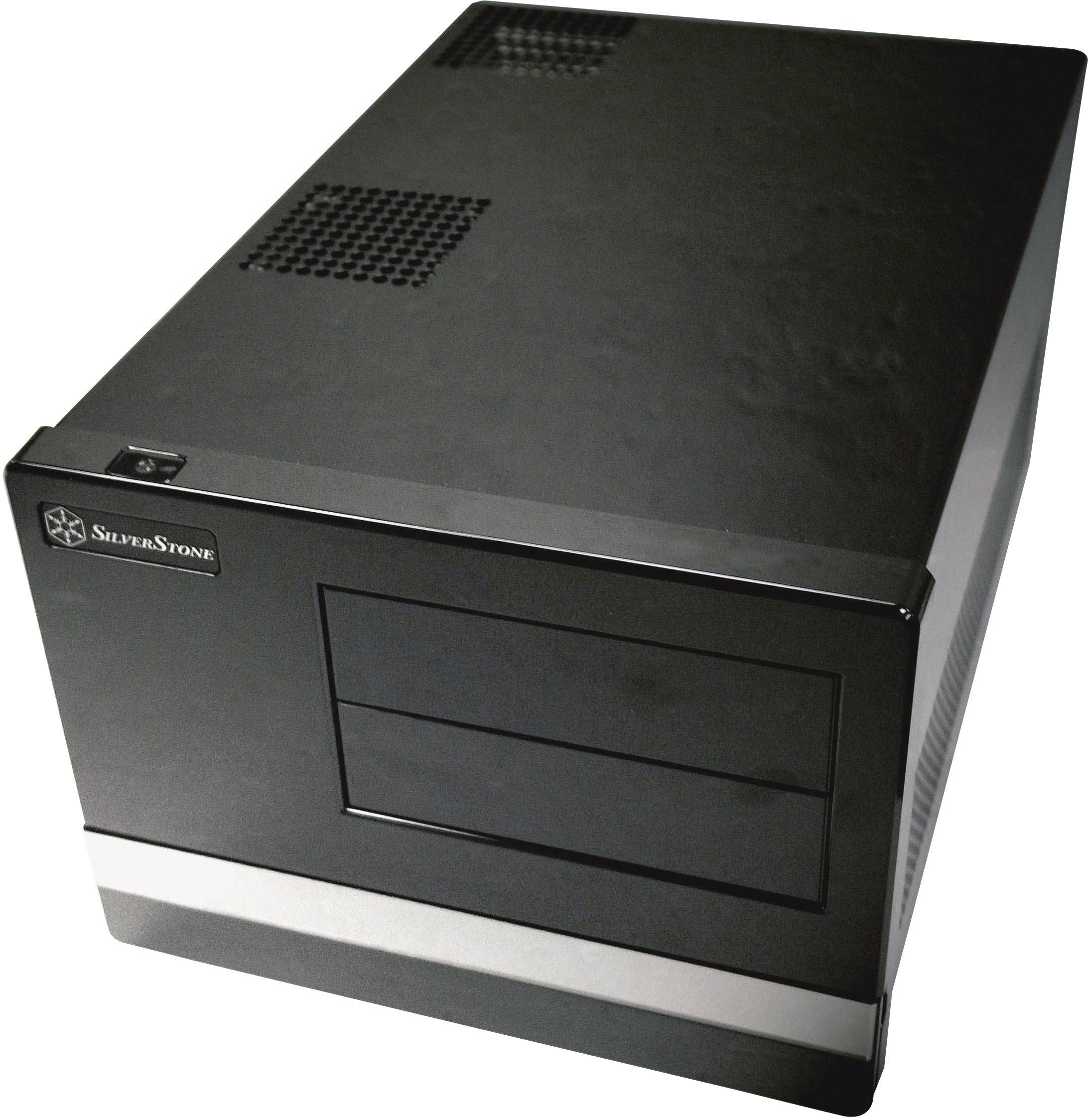 Silverstone SST-SG02B-F Mini-Tower PC-Gehäuse Schwarz