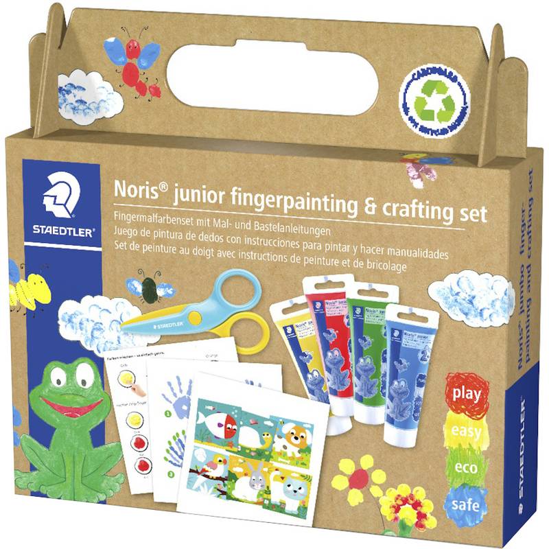 STAEDTLER - Fingermalfarbe Noris junior Bastel-Set retail