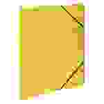 Ringhefter Colorspan-Karton, A4, 2 Ringe: 15 mm, für: DIN A4, gelb