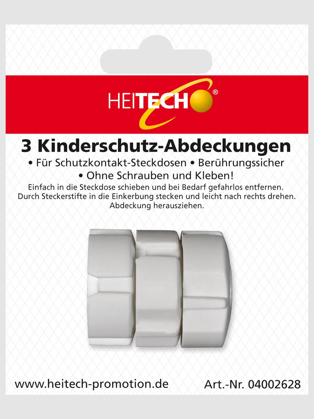 3 Kinderschutz-Abdeckungen