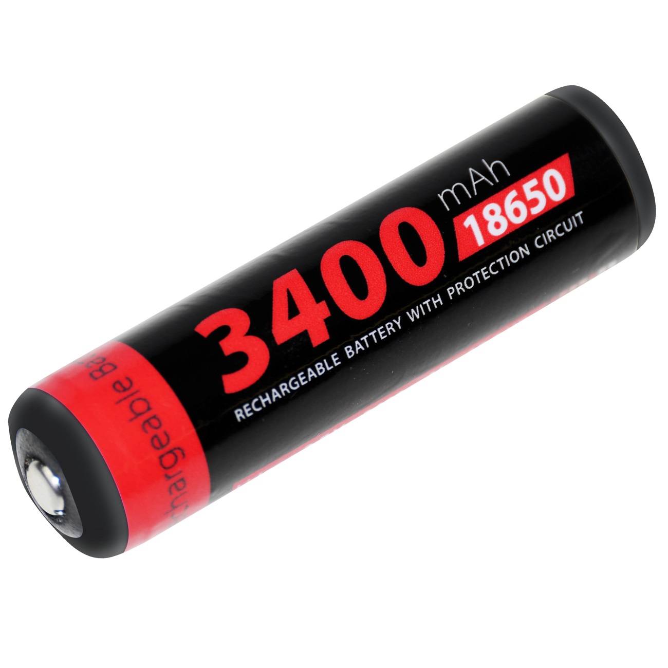 XCELL LiIon-Akku 18650H-3400, 3,7 V-, 3400 mAh, Zelle 4/3 FA