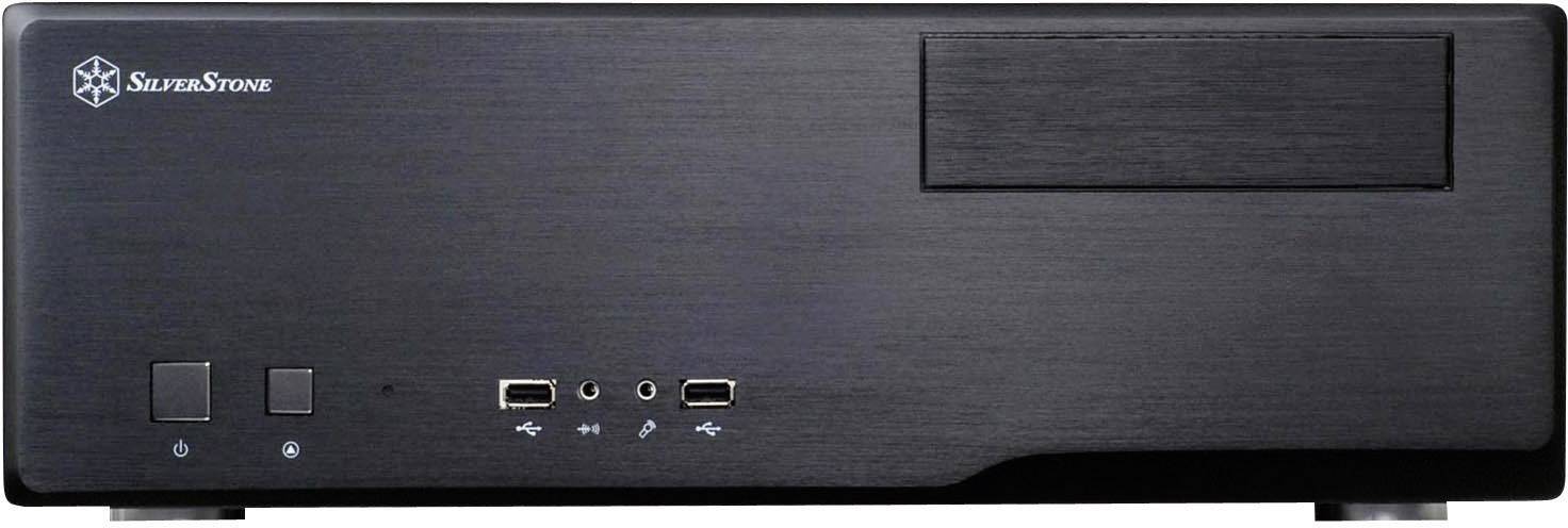 Silverstone SST-GD05B USB 3.0 HTPC PC-Gehäuse Anthrazit