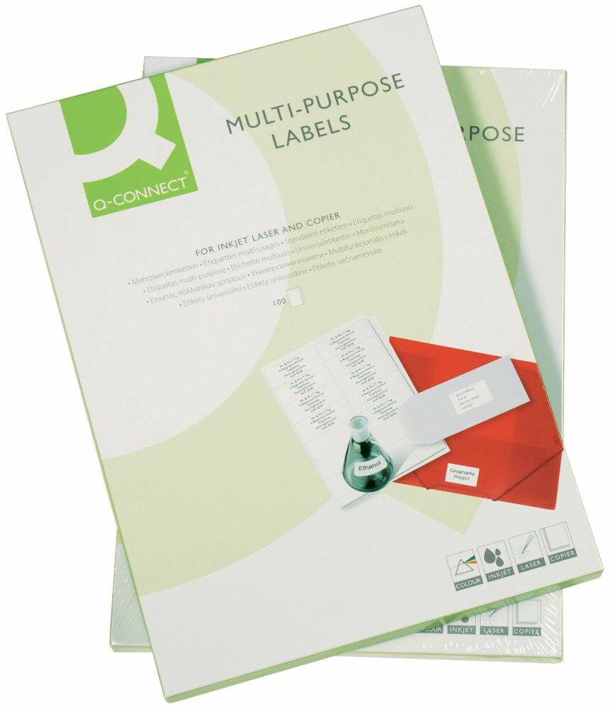 Etikett universal 70 x 25,4 mm