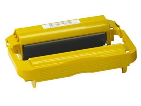 Zebra 1600 Wax - 6er-Pack - Schwarz - 110 mm