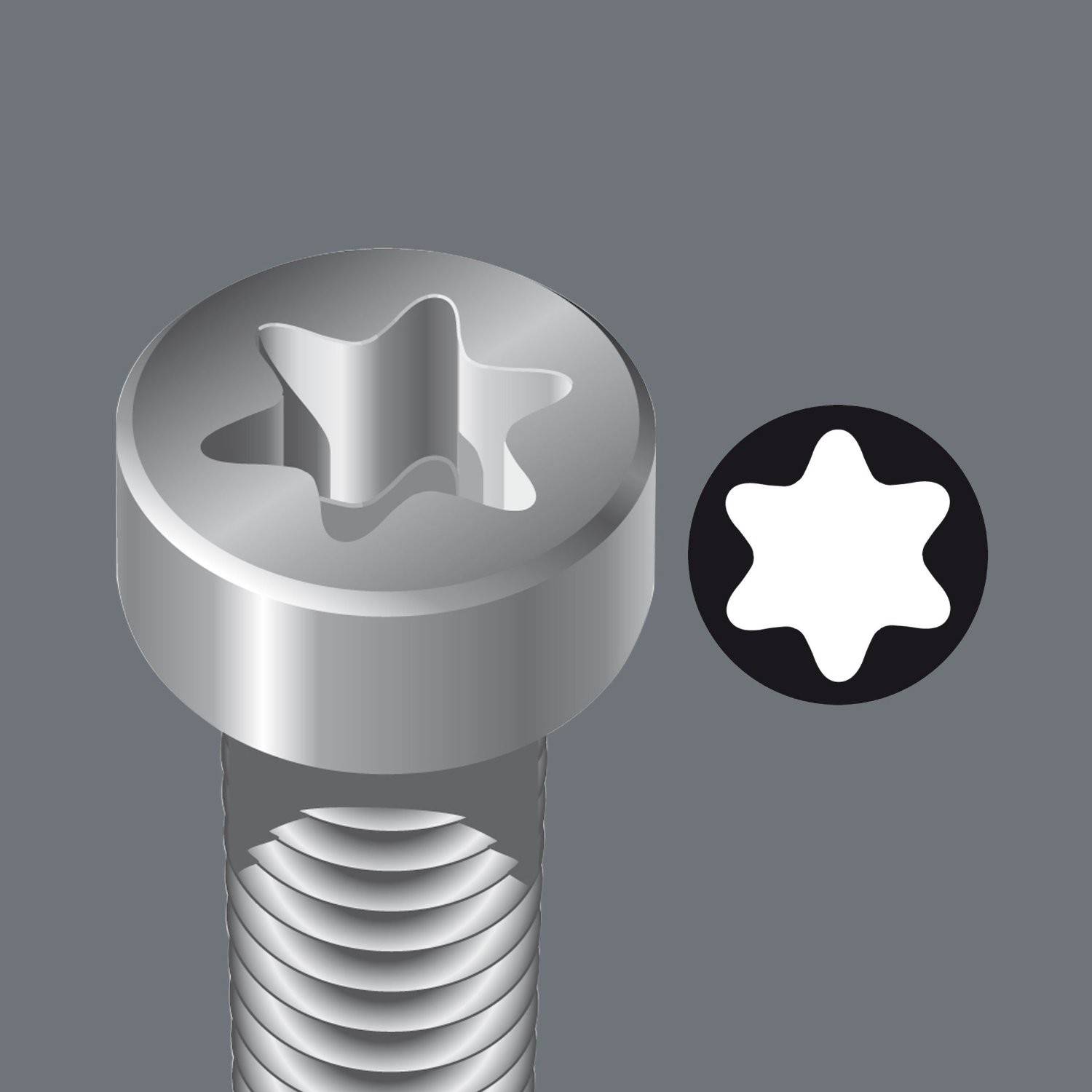 Bit zähhart 1/4" DIN 3126 E6,3 T20x70mm Wera