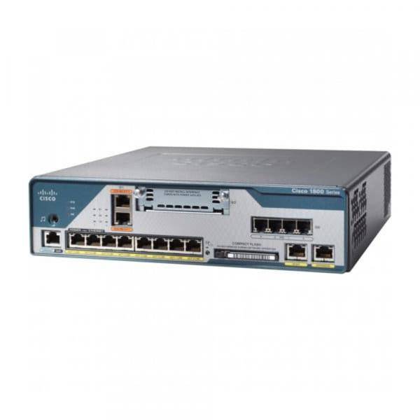 Cisco C1861E-UC-2BRI-K9 Router - 8-Port-Switch (integriert) Netzwerkgerät Computertechnik/Netzwerktechnik/LAN-Router