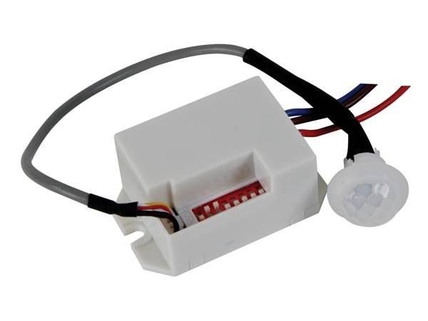 MINI-PIR-BEWEGUNGSMELDER - ZUM EINBAUEN - 12 VDC