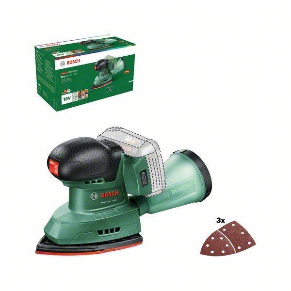 Bosch Home and Garden EasySander 18V-8 06033E3000 Exzenterschleifer ohne Akku 18 V 2.5 Ah Anzahl mitgelieferte Akkus 0