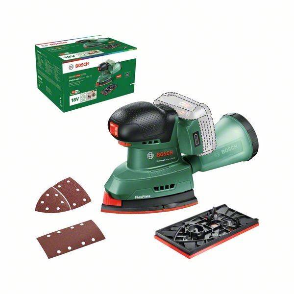Bosch Home and Garden UniversalSander 18V-10 06033E3100 Exzenterschleifer ohne Akku 18V