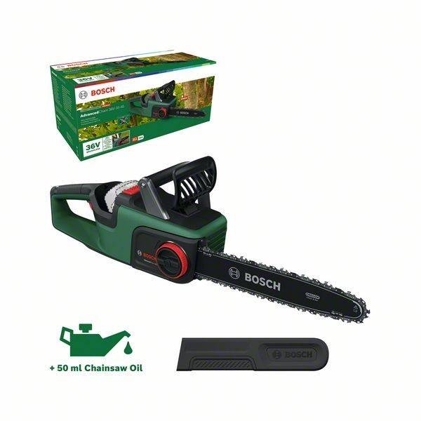 Bosch Home and Garden 06008B8601 Akku Kettensäge ohne Akku Schwertlänge 310 mm