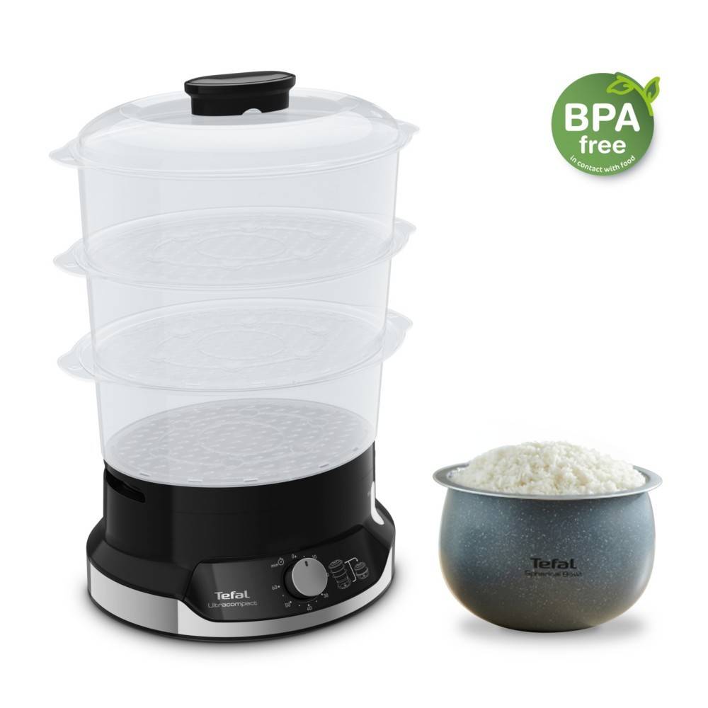 Tefal Dampfgarer VC 2048 sw