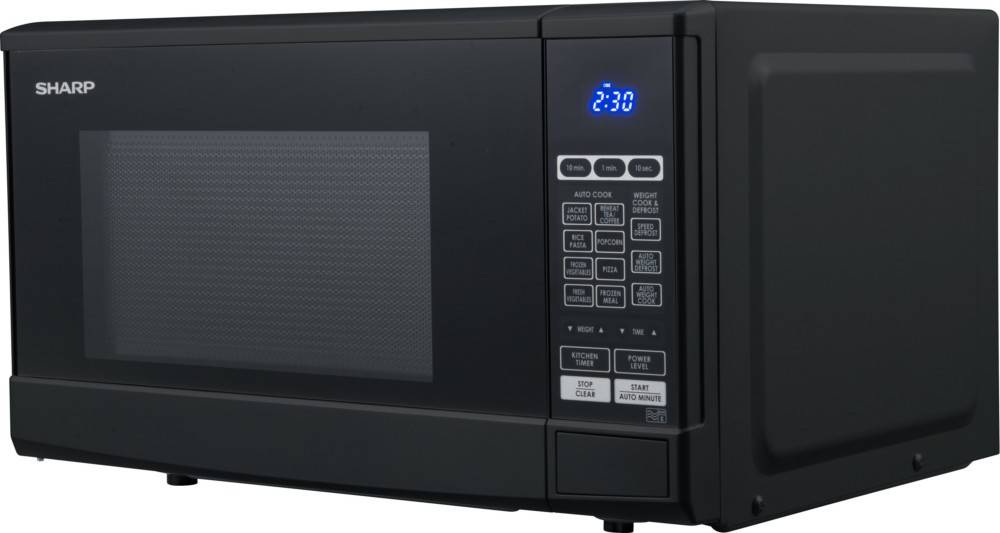 Sharp R-270BK Solo-Mikrowelle schwarz