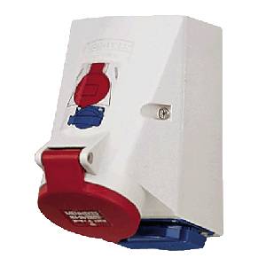 Mennekes Elektrotechnik Mennekes 16A5P 6H400V Wanddose IP44 1649,