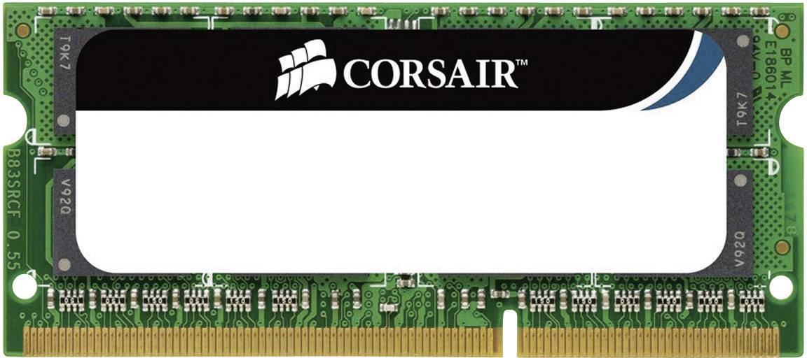 Corsair Laptop-Arbeitsspeicher Modul ValueSelect CM3X2GSD1066 2GB 1 x 2GB DDR3-RAM 1066MHz CL7 7-7-20