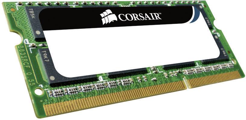 Corsair Laptop-Arbeitsspeicher Modul ValueSelect CM3X4GSD1066 4GB 1 x 4GB DDR3-RAM 1066MHz CL7 7-7-20